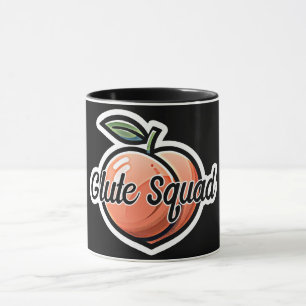 Glute Squad Peach Fitness Workout Tasse
