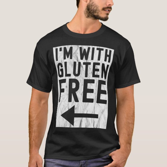 Gluten Free Lifestyle Wheat Celiac Disease Awarene T-Shirt (Vorderseite)