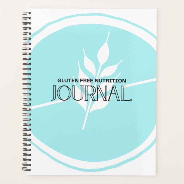 Gluten Free Nutrition Journal Planer (Vorderseite)