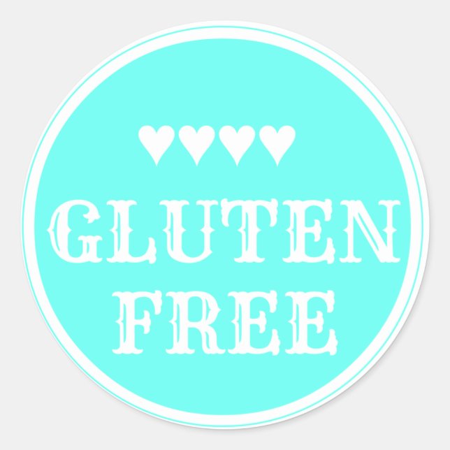Gluten Free sticker (Vorderseite)
