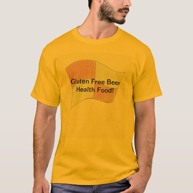 Gluten-freie Bier-Biokost T-Shirt (Vorderseite)