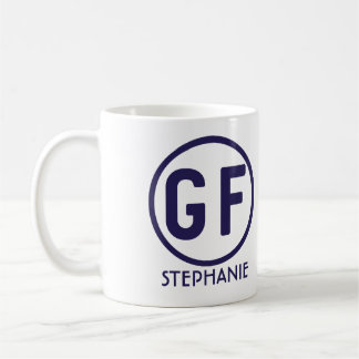 Gluten-freie personalisierte Kaffee-Tasse Kaffeetasse
