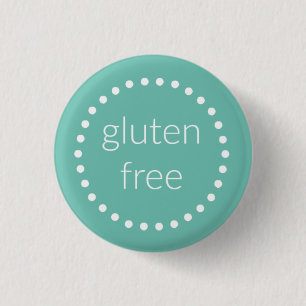 Gluten geben Abzeichen frei Button