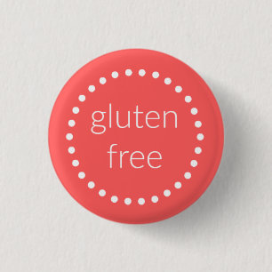 Gluten geben Abzeichen frei Button