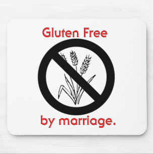 Gluten geben durch Heirat frei Mousepad