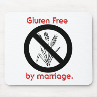 Gluten geben durch Heirat frei Mousepad