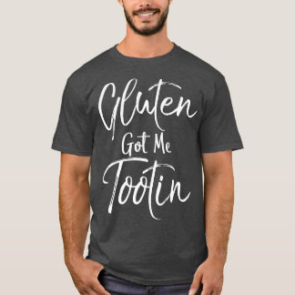 Gluten Hat Mich Furzen Lassen Vintage Lustiges Es T-Shirt