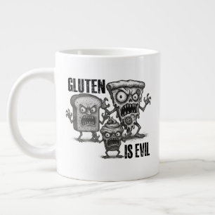 Gluten ist das Böse Jumbo-Tasse