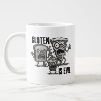 Gluten ist das Böse Jumbo-Tasse