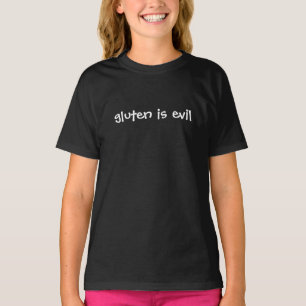 Gluten ist schlechtes T-Shirt