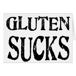 Gluten ist zum Kotzen