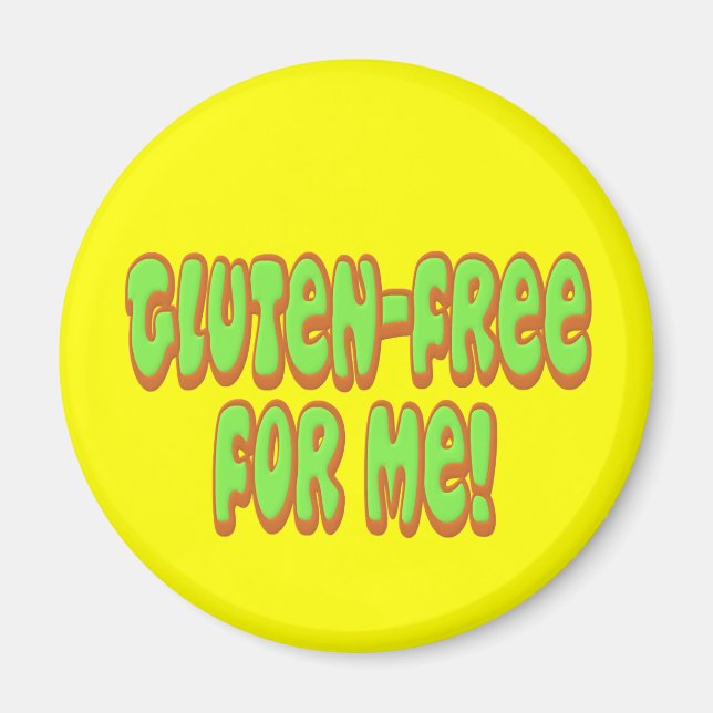 glutenfrei für mich magnet (Vorne)