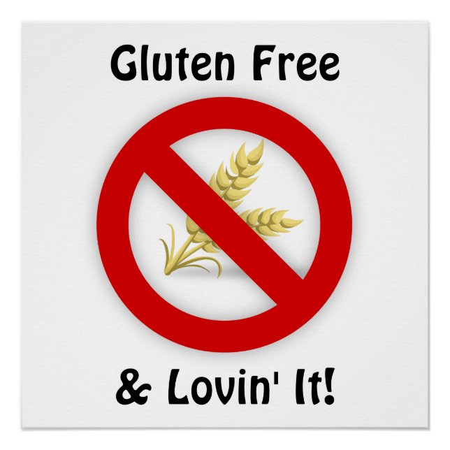 Glutenfrei & Lovin' It Poster (Vorderseite)