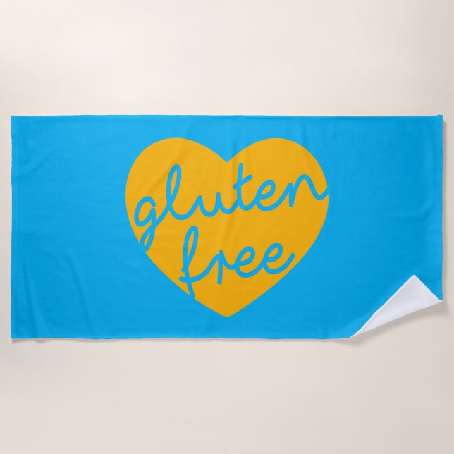 glutenfrei strandtuch (Vorderseite)