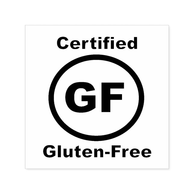 Glutenfrei zertifiziert permastempel (Design)