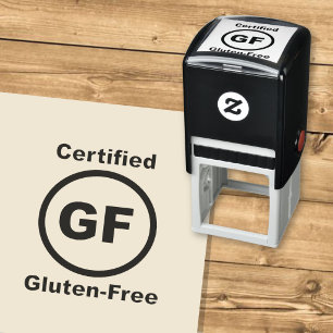 Glutenfrei zertifiziert permastempel
