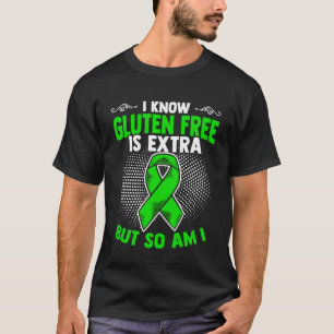 Glutenfreie Celiac Warrior Celiac Disease Awarenes T-Shirt