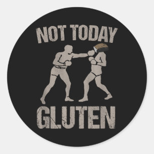 Glutenfreie Geschenke Weizengerste Roggen Celiac-K Runder Aufkleber