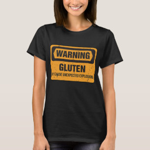 Glutenfreie Glutenexplosionen Kostüme Glutenfreie  T-Shirt