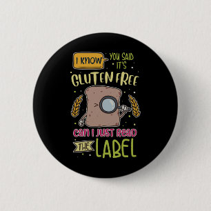 Glutenfreie Lebensweise Celiac-Krankheit Button