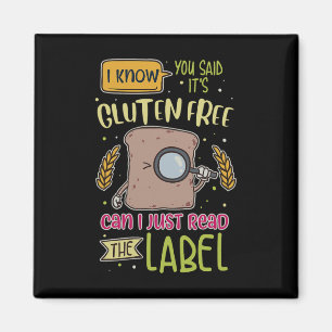 Glutenfreie Lebensweise Celiac-Krankheit Magnet