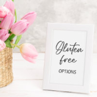 Glutenfreie Tablette Tablette mit Easel