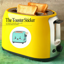Glutenfreie Toaster-Aufkleber | Küchen-Labels