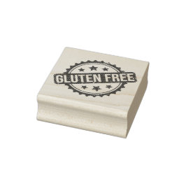Glutenfreier Knopf Gummistempel