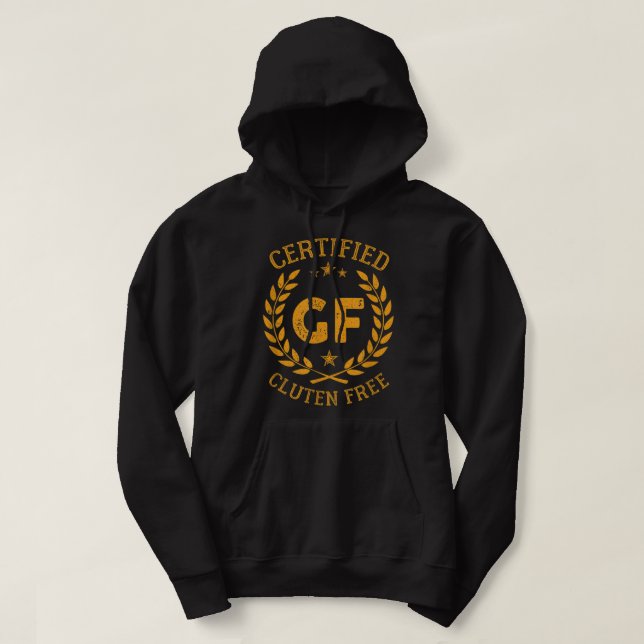 Glutenfreies Brot Celiac Disease A Hoodie (Design vorne)