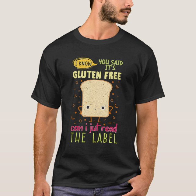 Glutenfreies Brot Celiac Disease A T-Shirt (Vorderseite)