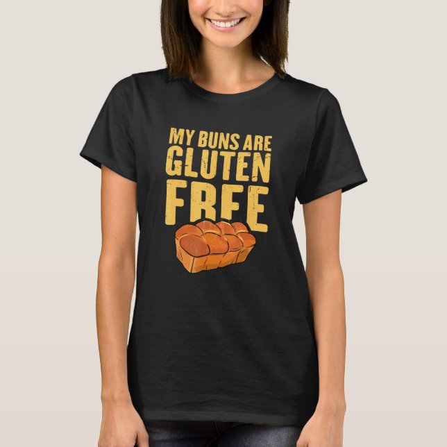 Glutenfreies Lifestyle Brot Celiac Disease Awarene T-Shirt (Vorderseite)