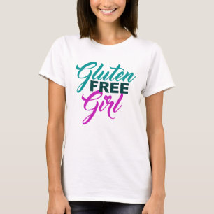 Glutenfreies Mädchen T-Shirt