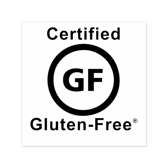 Glutenfreies Symbol Permastempel (Design)