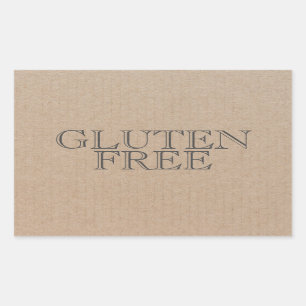 Glutenfreies Vintages Floß rechteckiger Aufkleber