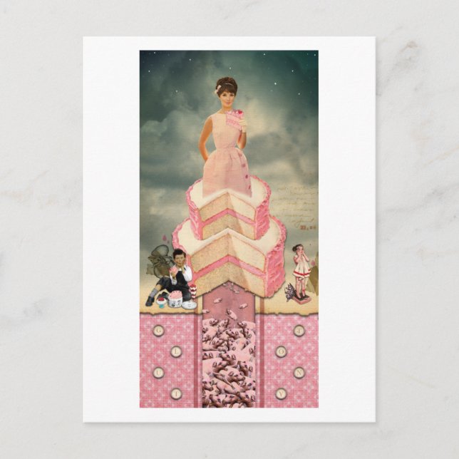 Gluttonie Postkarte (Vorderseite)