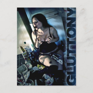 Gluttonie Postkarte