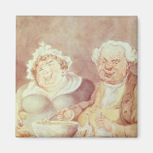 Gluttons, c.1800-05 magnet