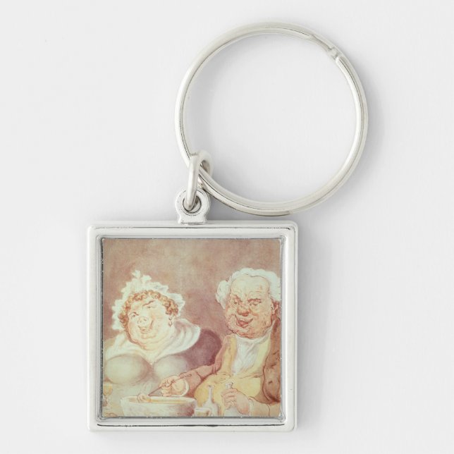Gluttons, c.1800-05 schlüsselanhänger (Vorne)
