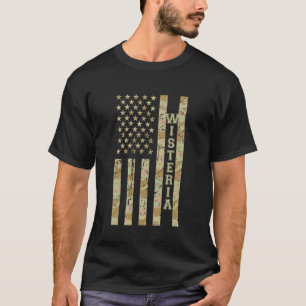 Glysterien-Blumengarten-Wüsten-Tarnung abgenutzt A T-Shirt