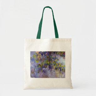 Glyzinie (linke Hälfte) von Claude Monet Tragetasche