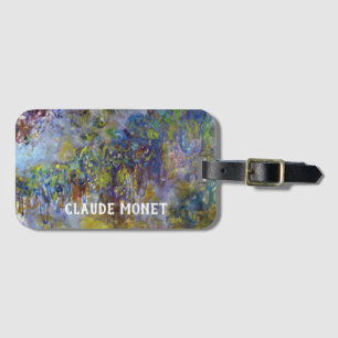 Glyzinie (rechte Hälfte) von Claude Monet Gepäckanhänger