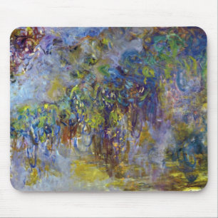 Glyzinie (rechte Hälfte) von Claude Monet Mousepad
