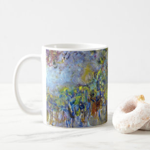Glyzinie (rechte Hälfte) von Claude Monet Tasse