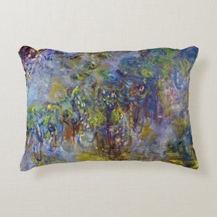 Glyzinie (rechte Hälfte) von Claude Monet Zierkissen