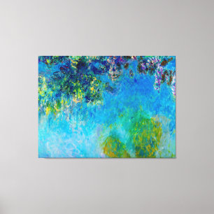 Glyzinien durch Claude Monet Leinwanddruck