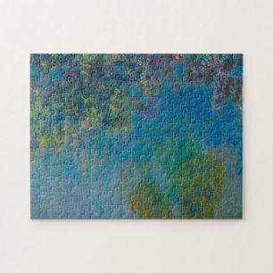 Glyzinien durch Claude Monet Puzzle