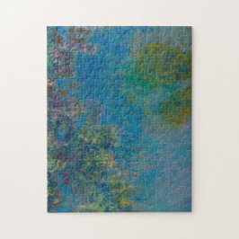 Glyzinien durch Claude Monet Puzzle