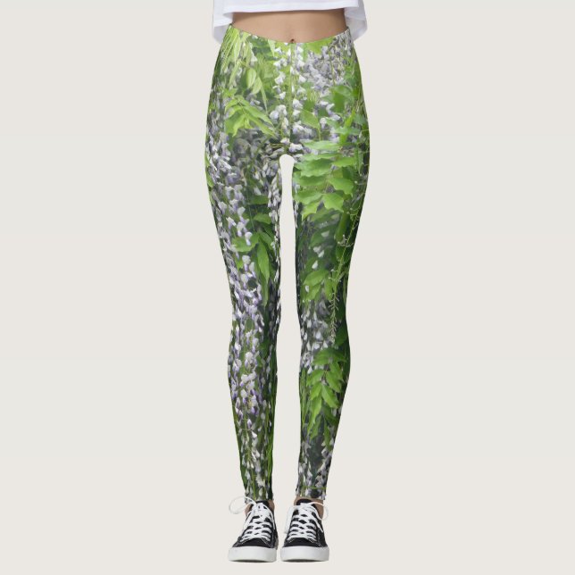 Glyzinien Legging Leggings (Vorderseite)