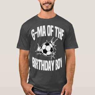 GMa des Geburtstags Boy Soccer Team Bday Party Gra T-Shirt