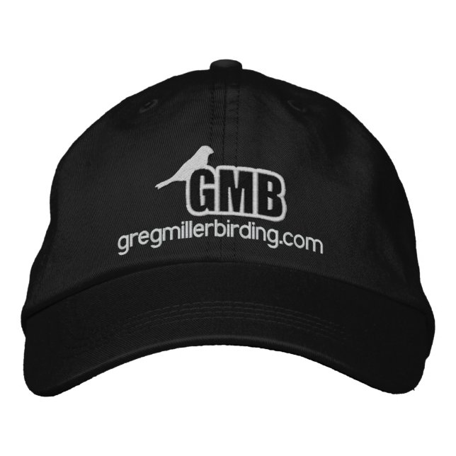 GMB einfaches, besticktes Logo mit Doppelstich Bestickte Kappe (Vorderseite)